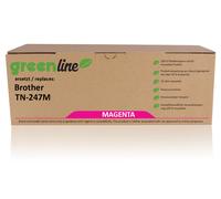 greenline remplace Brother TN-247 M Cartouche toner, magenta