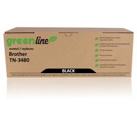 greenline remplace Brother TN-3480 Cartouche toner, noir