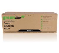 greenline remplace Canon 0263 B 002 / FX-10 XL Cartouche toner, noir