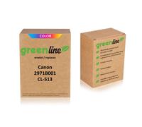 greenline remplace Canon 2971B001 / CL-513 Cartouche à tête d'impression, couleur