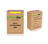 greenline remplace Epson C 13 T 18144010 / 18XL Cartouche d'encre, jaune