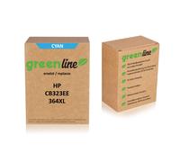 greenline remplace HP CB 323 EE / 364XL Cartouche d'encre, cyan
