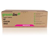 greenline remplace HP CE 413 X / 305A Cartouche toner, magenta