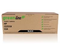 greenline remplace HP CE255X / 55X Cartouche toner, noir