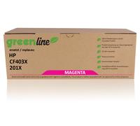 greenline remplace HP CF 403 X / 201X Cartouche toner, magenta
