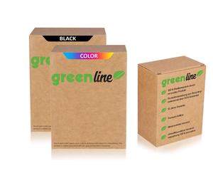 greenline remplace HP N9J72AE / 301XL contient 2x Cartouche à tête d'impression