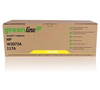 greenline remplace HP W 2072A / 117A XL Cartouche toner, jaune