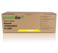 greenline remplace Kyocera 1T02KVANL0 / TK-590 Y XL Cartouche toner, jaune