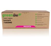 greenline remplace Lexmark 71B20M0 Cartouche toner, magenta