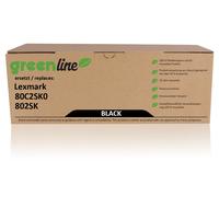 greenline remplace Lexmark 80C2SK0 / 802SK Cartouche toner, noir
