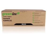 greenline remplace Lexmark X264H11G Cartouche toner, noir
