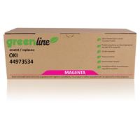 greenline remplace OKI 44973534 Cartouche toner, magenta