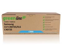greenline remplace Samsung CLT-C 4072 S/ELS / C4072S Cartouche toner, cyan
