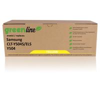 greenline remplace Samsung / HP CLT-Y 504 S/ELS / Y504 Cartouche toner, jaune