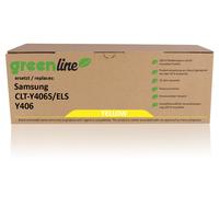 greenline remplace Samsung / HP CLT-Y406S/ELS / Y406 Cartouche toner, jaune