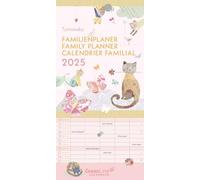 GreenLine Turnowsky 2025 Familienplaner -Wandkalender - Familien-Kalender - 22x45