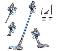 Greenote Aspirateur sans Fil 190w, Léger Et Silencieux, 6 en 1 Polyvalent, Design Autoportant, Batterie Amovible, Autonomie De 30 Minutes, Idéal pour Le Nettoyage Quotidien des Sols Durs Et des Tapis