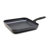 GreenPan Andorra Poêle à Griller Carrée Antiadhésive 28cm sans PFAS, Noir