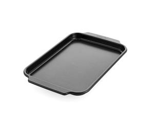 GreenPan Bistro Plaque de Cuisson 38 x 24 cm, Plaque Rectangulaire pour Biscuits, Revêtement Céramique Antiadhésif, Sans PFAS, Plat Durable, Polyvalent, Facile à Nettoyer, Noir