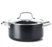 GreenPan Casserole - avec couvercle - Copenhagen - Noir - ø 24 cm / 5.2 litre