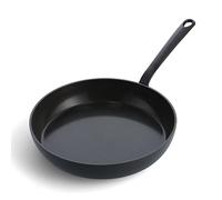 GreenPan Craft Poêle à frire antiadhésive en céramique anodisée dure de 28 cm, sans PFAS, sans induction, sans risque pour le lave-vaisselle, sans risque pour le four, noir