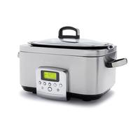 GreenPan Mijoteuse programmable Elite 8-en-1 6 L, céramique antiadhésive sans PFAS, inox