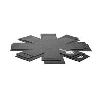 GreenPan Ensemble de Protections de Casseroles 27cm, 34cm & 40cm, Noir