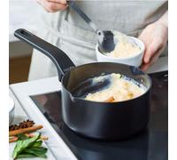 GreenPan Essence casserole en acier avec revêtement anti-adhésif en céramique et 2 becs verseurs - sans PFAS - Ø 16cm