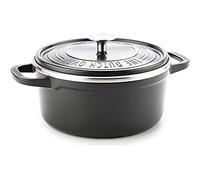 GreenPan Featherweights Casserole Ronde Antiadhésive 22cm/3.3 Litres sans PFAS, Gris