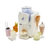 GreenPan Frost Sorbetière & Machine à Slushie, Glace Italienne, Sorbet, Milkshakes, Yaourt Glacé, Sans Pré-congélation, Prête en 15 Min, 15-en-1, 6 Modes, 7 Textures, Autonettoyante, Blanc