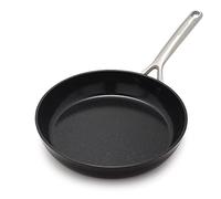 Greenpan GP5 Poêle à frire antiadhésive en céramique anodisée dure 25,4 cm, sans PFAS, à induction, passe au lave-vaisselle, au four, noir