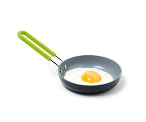 GreenPan Mini poêle à œufs ronde en céramique anti-adhésive Gris 12,7 cm