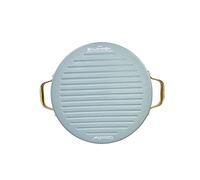 GreenPan Padova Poêle à griller antiadhésive en céramique anodisée dure avec couvercle Noir 28 cm