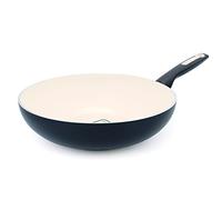 GreenPan Rio CW000059-005 Poêle Wok Aluminium Noir 28 cm