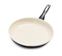 GreenPan Rio Healthy Poêle à frire antiadhésive en céramique sans PFAS, passe au lave-vaisselle, noir 30,5 cm