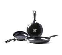 Poele / sauteuse Greenpan memphis set de 3 poeles - ø 20-24-28 cm - noir - tous feux dont induction cc001664-001