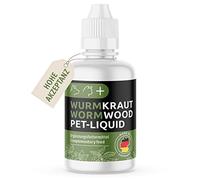 GreenPet Liquide Anti-vers pour Animaux domestiques 50ml - Avant, chez et après l'infestation de vers - Chiens, Chats, volailles, Oiseaux, Lapins & Animaux domestiques, sans Produits Chimiques