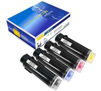 GREENPRINT 4 Farben Kompatible Cartouche d'toner Dell S2825 H625 H825 S2825cdn H625cdw H825cdw (Schwarz Cyan Magenta Gelb) Die höchste Ausbeute Von 5000 Seiten für Schwarz & 4000 Seiten für C M Y