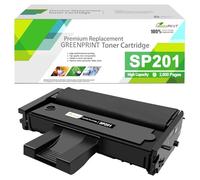 GREENPRINT Cartouche de Toner Compatible 407254 Haute Capacité 2600 Pages Noir pour Imprimantes Ricoh Aficio SP200 SP201 SP203 SP204 SP210 SP211 SP212 SP213 SP220