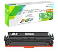 GREENPRINT Cartouche Toner Compatible W2210X 207X Noir avec Puce Capacité éLevéE De 3150 Pages pour Imprimantes M255 M255DW M255NW MFP M282 M282NW M283 M283FDW M283FDN M283CDW