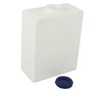 Greensen 10 Gallons RV Eau de Maintien du Réservoir d'eau de Stockage d' RV Réservoir ' Alimentation Grade LLDPE Feux PRÉPENCE Square Conception pour Boat Yacht avec 100 Mm Entrée 19,7 X 15,7 X