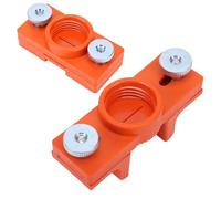 Greensen 2 Pcs Applicateur de Colle, Épandeur de Colle Réglable pour Meubles en Panneaux de Bois, Matériau ABS Résistant