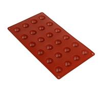 Greensen 24 Moules en Silicone à 24 Alvéoles, Moule Dôme Hémisphérique 6 Cavités Moule à Gâteau en Silicone Alimentaire pour Savon Gelée Chocolat Mousse Va au Four et Lave-Vaisselle