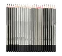 Greensen 24Pcs Crayons à Esquisse en Graphite, 9H-14B Crayons de Dessin Professionnels Non Toxiques Résistants à la Cas avec Bois Premium pour Esquisse Art Peinture