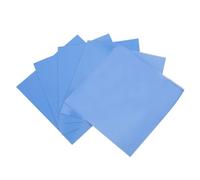 Greensen 5Pcs Patins Thermiques en Silicone, Feuille de Conductivité Thermique pour CPU GPU avec Haute Conductivité Thermique pour Carte Graphique et Appareils Nord Sud