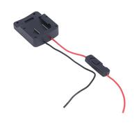 Greensen Adaptateur de Batterie Compatible avec la Batterie Lithium Parkside X20V, avec 30A et Interrupteur pour, Voiture RC, Robotique, Vélo électrique