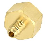 Greensen Adaptateur de Réfrigérant W21 à 1/4Sae Convertisseur de Connecteur pour R32 R134A R407A R404A R422A R422D R507 R407C R417A R437A R407F AC avec des Matériaux en Cui