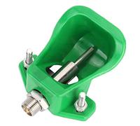 Greensen Bol à Eau pour Porcs, Bol à Boire pour Porcelets Abreuvoir pour Bétail avec Bord Lisse et économie d'eau de 30% pour Porcs Moutons Chèvres en Acier Inoxydable Plastique