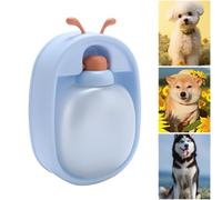 Greensen Bouteille d'eau de Chien Pliable, Distributeur d'eau de Chat Portable avec Mangeoire, Bouteille d'eau de Chien de Voyage Innovante pour Aventures en Plein Air, Fuite