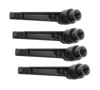 Greensen Boutons de Machine Réglables en Acier Inoxydable, Poignées à Filetage Femelle Durables avec Verrouillage Précis pour Machines CNC et équipements de Soudage (Filetage intérieur M8 (longueur